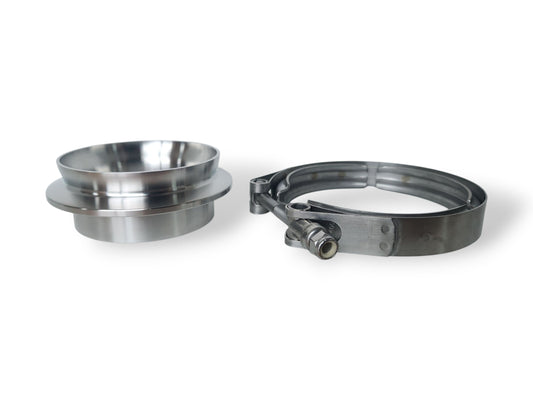 Downpipe lähtö V-Band 4'' Keskittävä (Holset HX50/52/55)