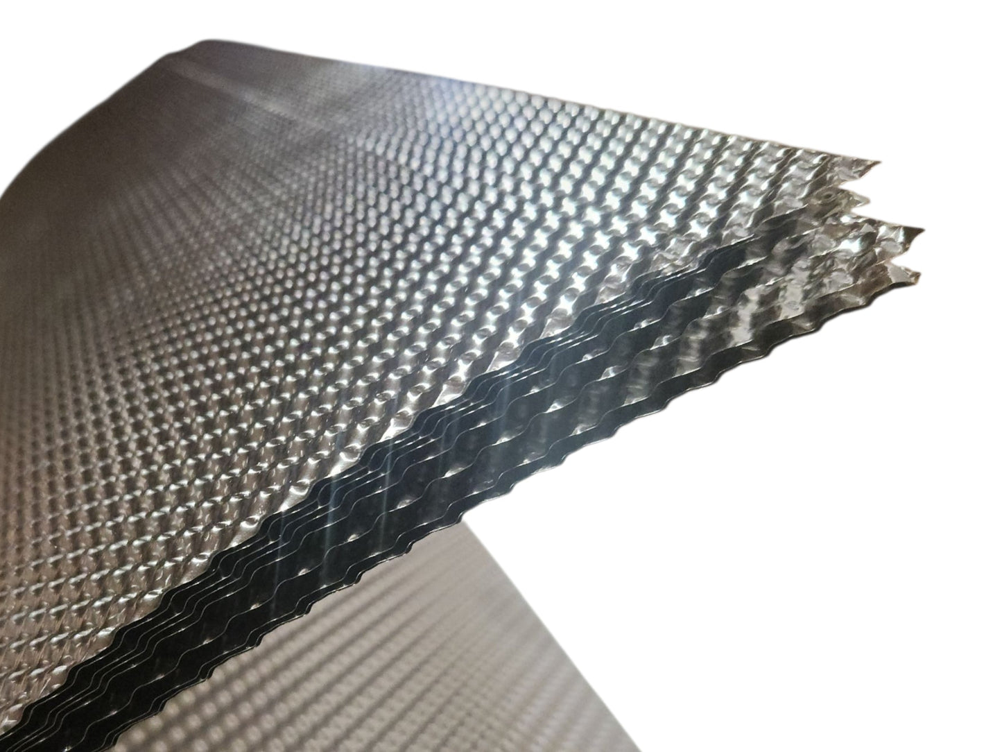 Ruostumaton lämpösuoja / hitsauslevy 50x60cm (paksuus 0,1mm) + Lämpöeristematto