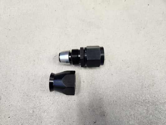 Suora AN10 PTFE liitin x1