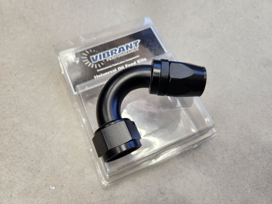 Vibrant 21216 120-DEG Hose End Fitting Hose Size -16 AN