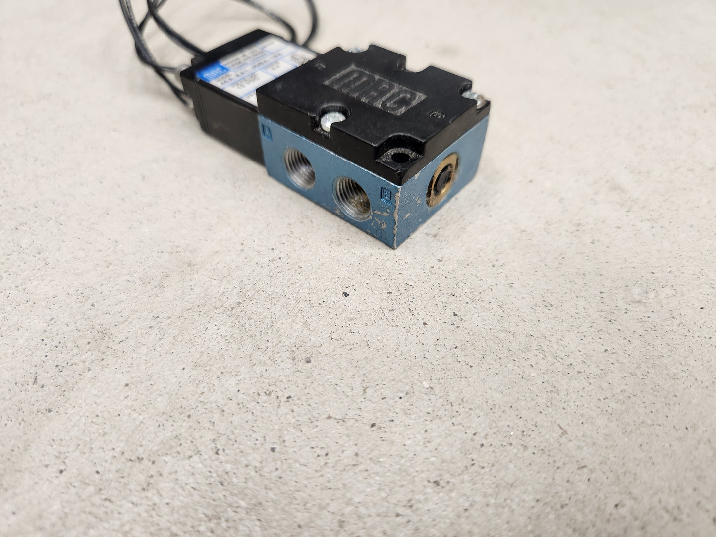 MAC Valves Hukkaportin ohjaussolenoidi 4 - tie ALE