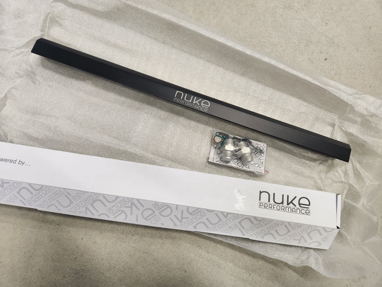 Nuke Performance Nissan Fuel Rail 6cyl Skyline RB26DET Black