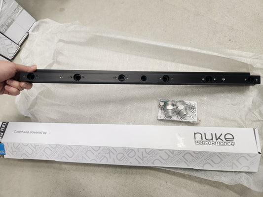 Nuke Performance Nissan Fuel Rail 6cyl Skyline RB26DET Black
