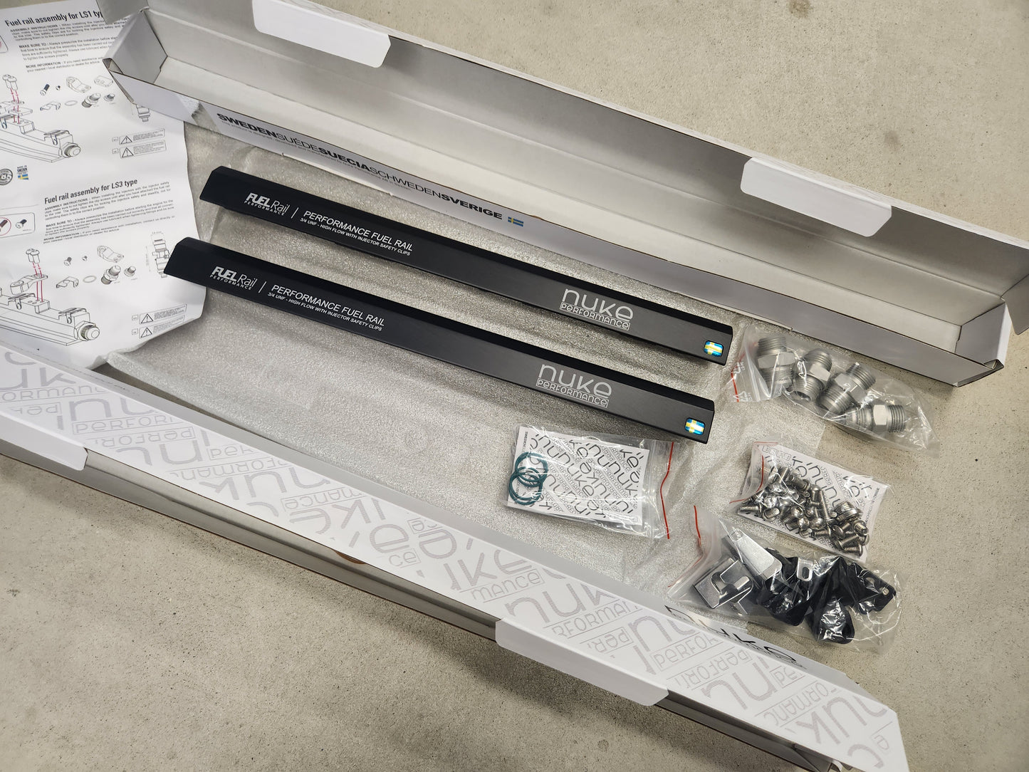 Nuke Performance GM Polttoainekisko 8-sylinterinen LS1, LS2, LS3, LS6, L76, L99