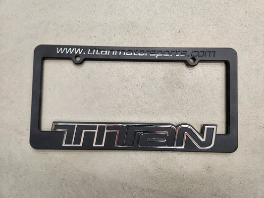 Titan Motorsport License Plate Frame (kakkoslaatu)