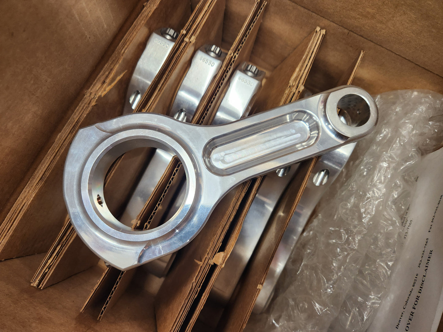 GRP / Titan Motorsports 2JZ-GTE Aluminum Rod Set