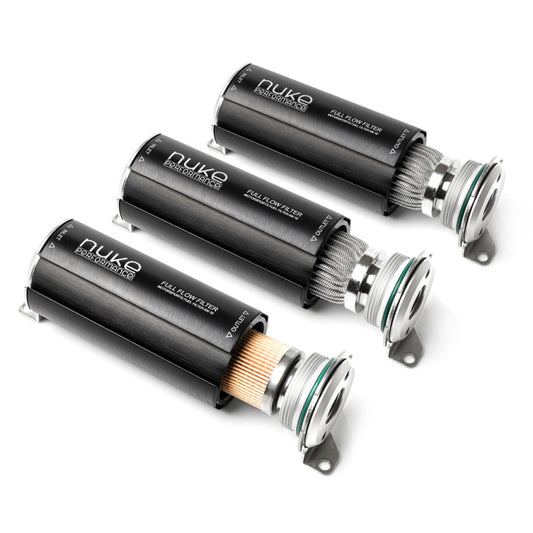 Nuke Performance Fuel Filter 10 micron AN-10 (Stainless Steel Element)