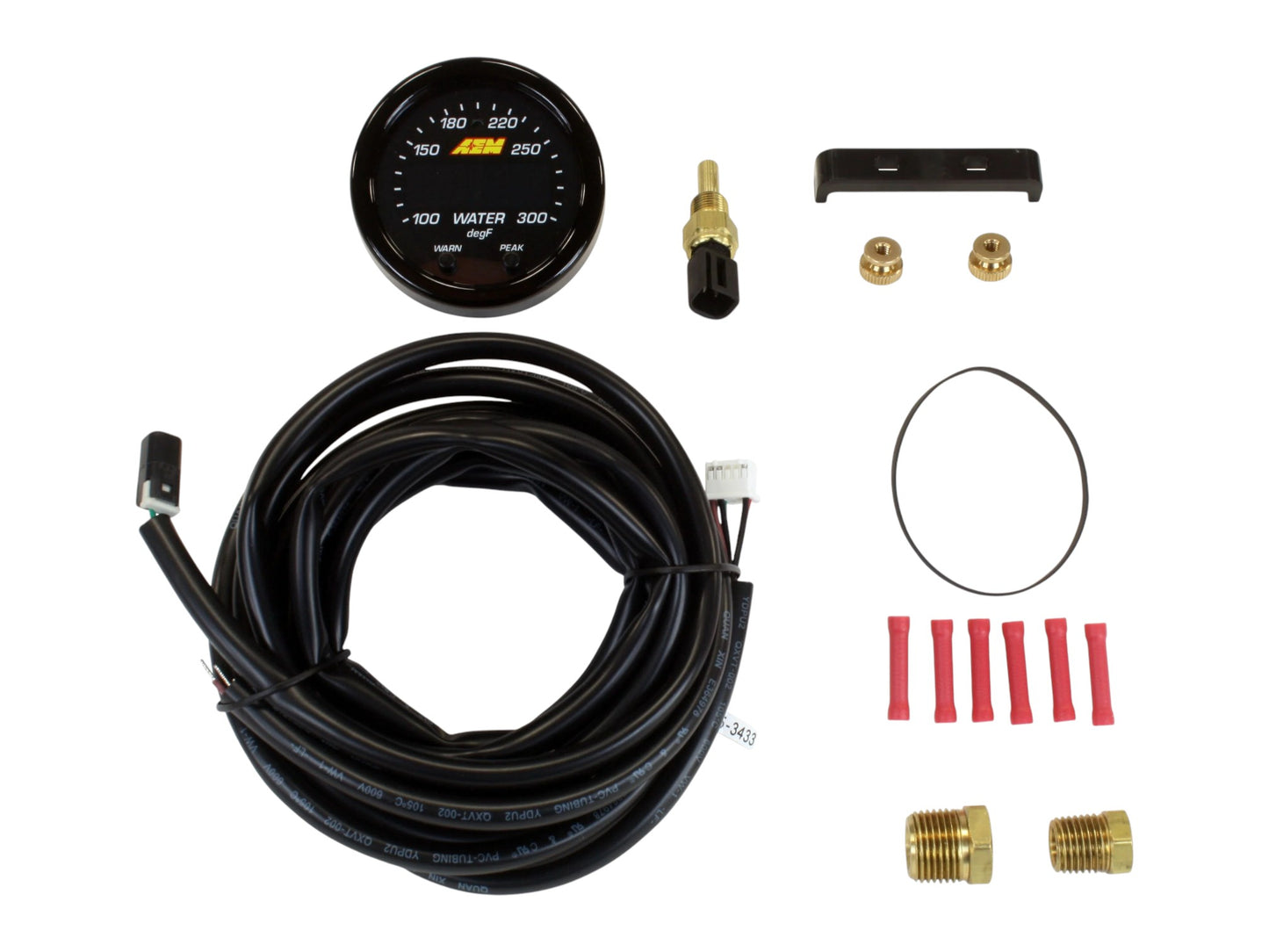 AEM X-Series Temperature Gauge Kit