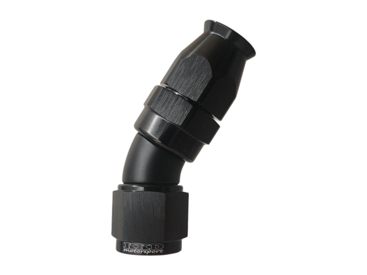 AN4 liitin 30° PTFE (teflon letkulle) Full Flow