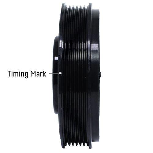 Fluidampr VW 1.8L turbo 4 bolt hole crank pulley mounting (2000-2005)