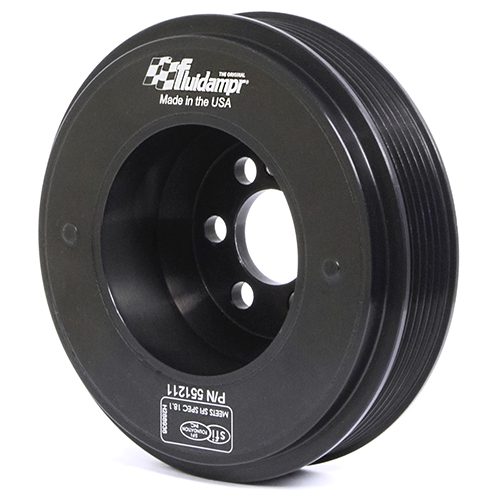 Fluidampr VW 2.0L FSI, EA113. 6 bolt hole crank pulley mounting (2006-2008)