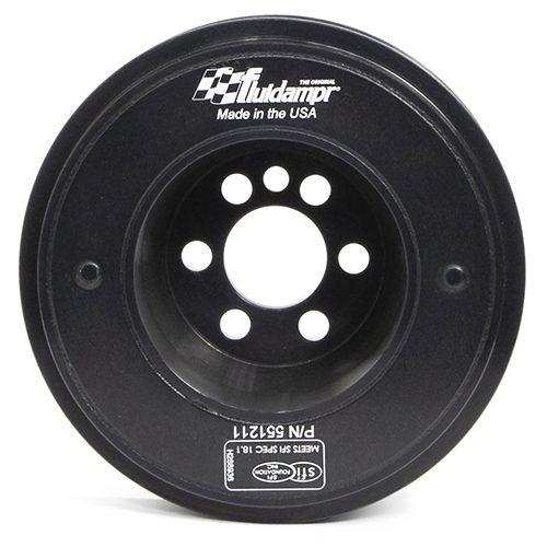 Fluidampr VW 2.0L FSI, EA113. 6 bolt hole crank pulley mounting (2006-2008)