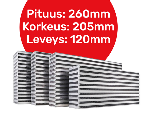 Garrett Ilma/Ilma 300 HP Välijäähdytin kenno (Horizontal Flow)