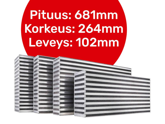 Garrett Ilma/Ilma 950 HP Välijäähdytin kenno (Horizontal Flow)