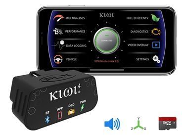PLX Kiwi 4 OBD2 Bluetooth Vikakoodinlukija