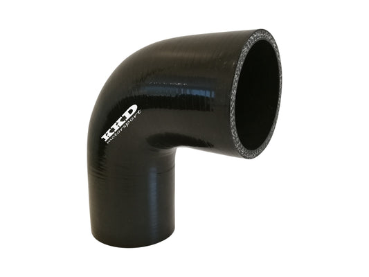 Silikoni Supistaja 90° (50,8 - 63mm) Musta