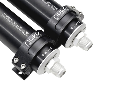 Nuke Performance Fuel Filter Brackets (Dual Bracket for Fuel Filter Slim)