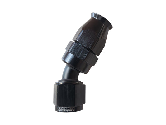 AN6 liitin 30° PTFE (teflon letkulle)