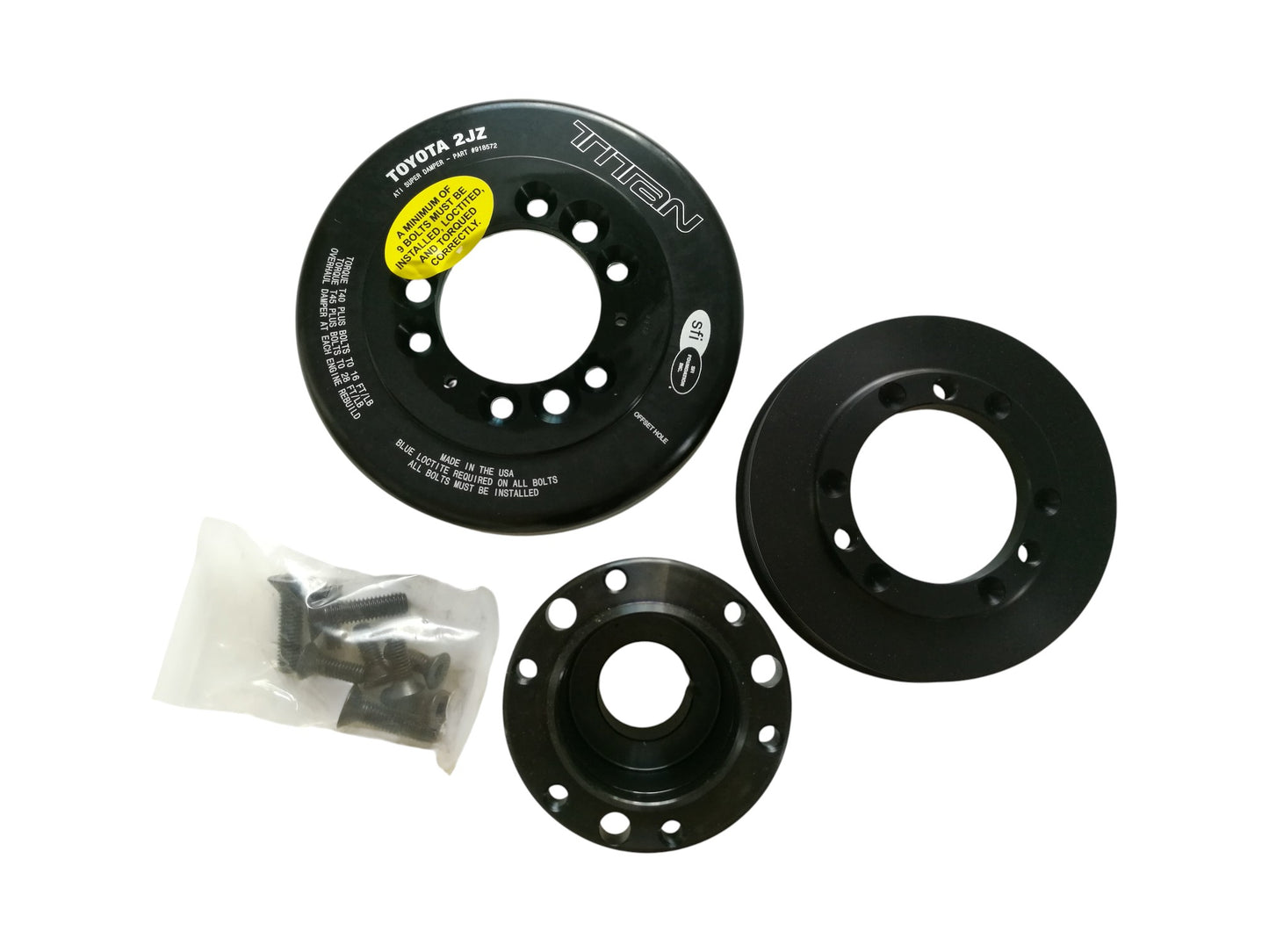 Titan Motorsports / ATI Crank Damper Pulley V2 for Toyota Supra