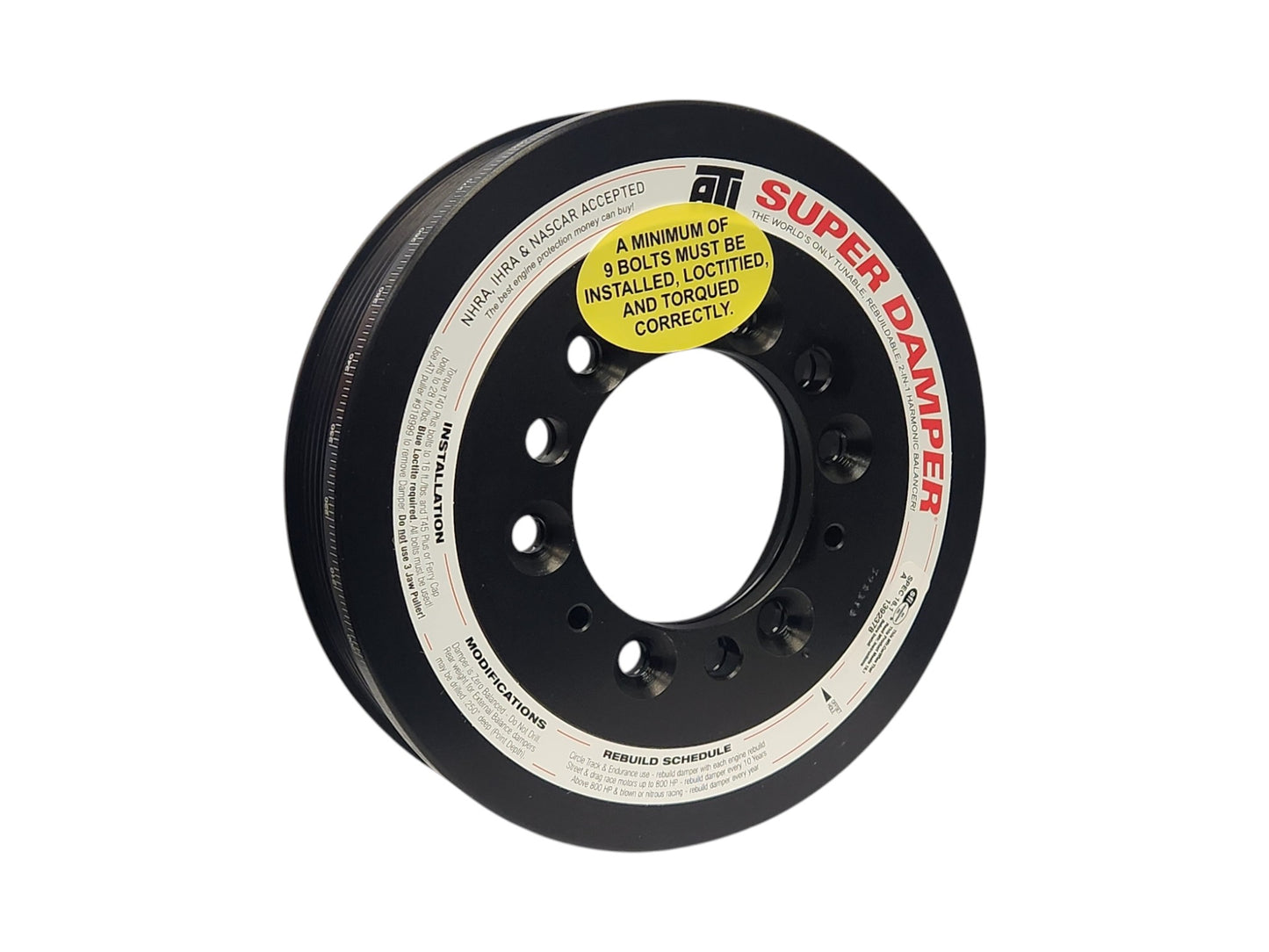 ATI Super Damper Harmonic Balancer Shells