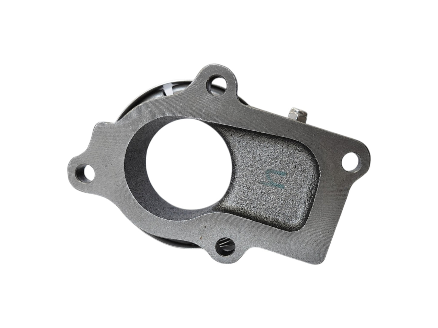 Downpipe lähtö 4-bolt - V-Band valurautainen + Keskittävä V-Band 3,5'' (Holset HE221W)