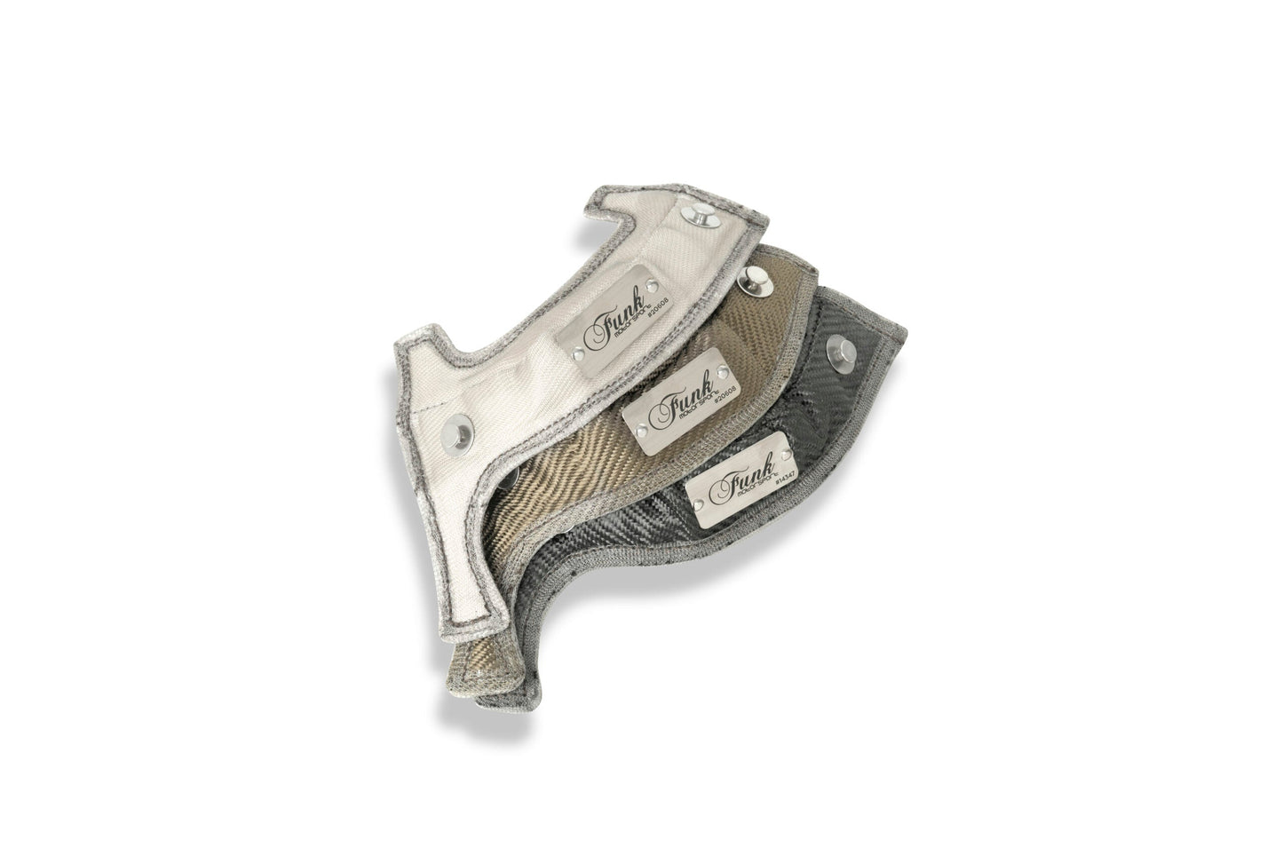 Funk Motorsport - Ulkoisen Hukkaportin Lämpösuoja (38mm / Titanium)