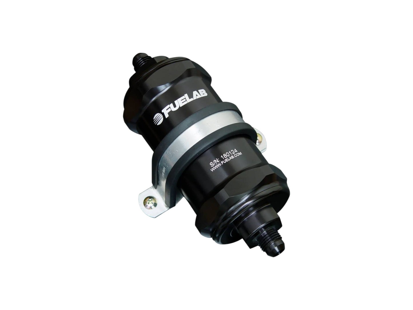 Fuelab 12AN 40-Micron Short In-Line Fuel Filter