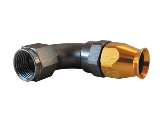 AN12 Kiristysmutteri (PTFE teflon liittimeen) - Gold