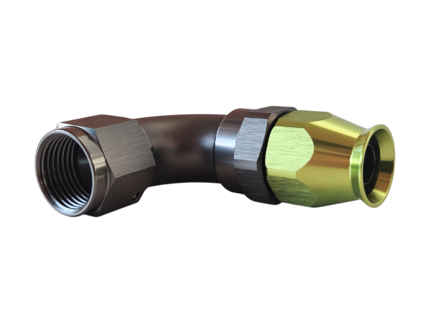 AN8 Kiristysmutteri (PTFE teflon liittimeen) - Green