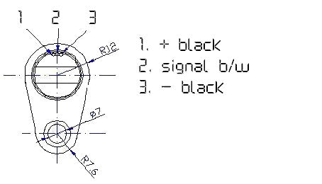 Pyörintänopeusanturi HALL (1GT101DC)