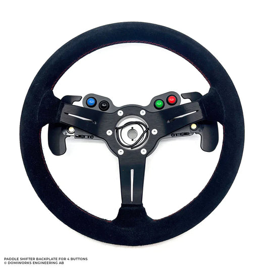 Paddle Shifter Backplate for 4 Buttons