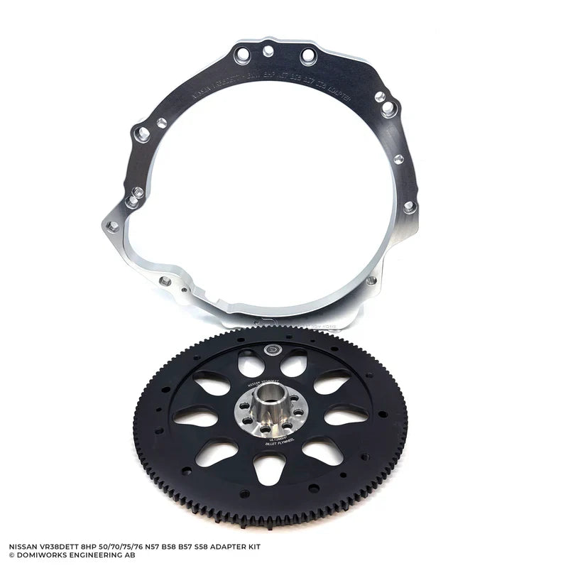 Nissan VR38DETT - BMW 8HP N57 Adapterisarja