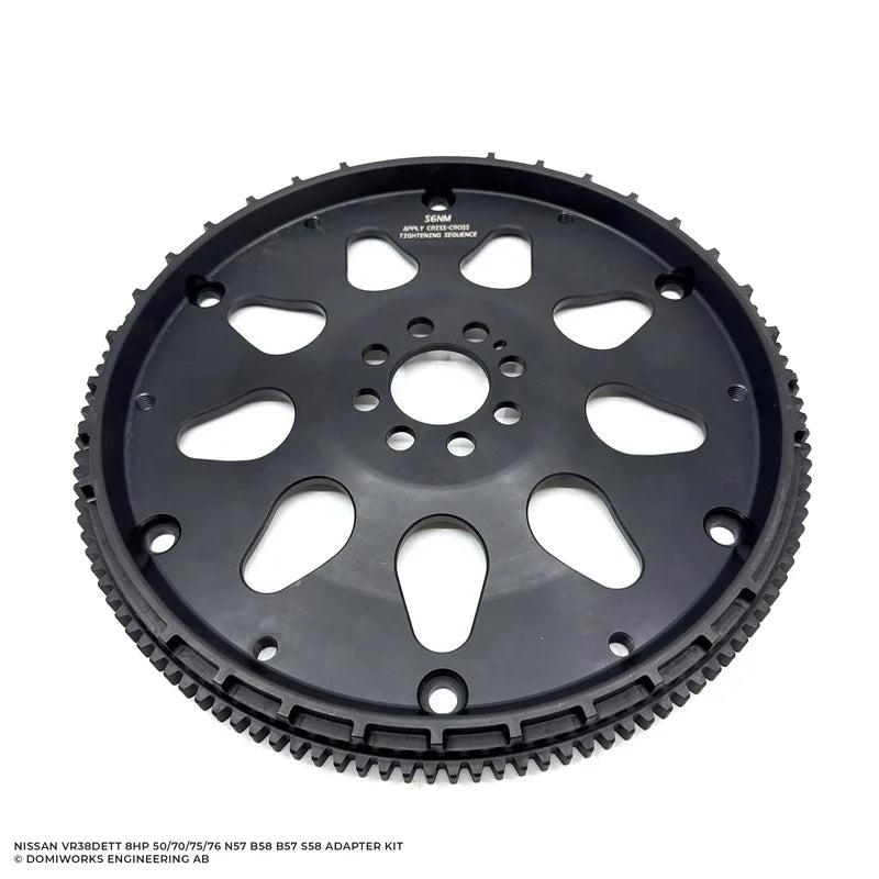 Nissan VR38DETT - BMW 8HP N57 Adapterisarja