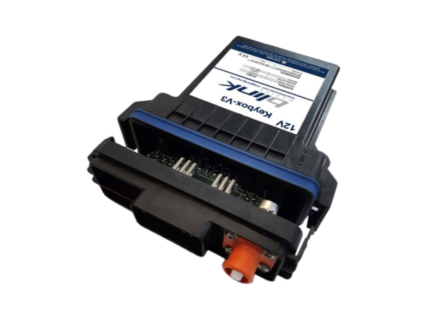 Electromechanical load controller, 12V with 2 mosfet and 11 relays by 10A, CAN