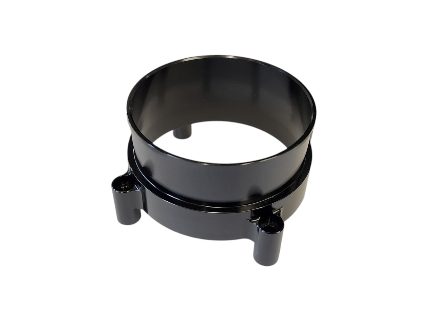 KKD motorsport Kaasuläpän Billet Adapteri Letkukaralla (82mm DBW)