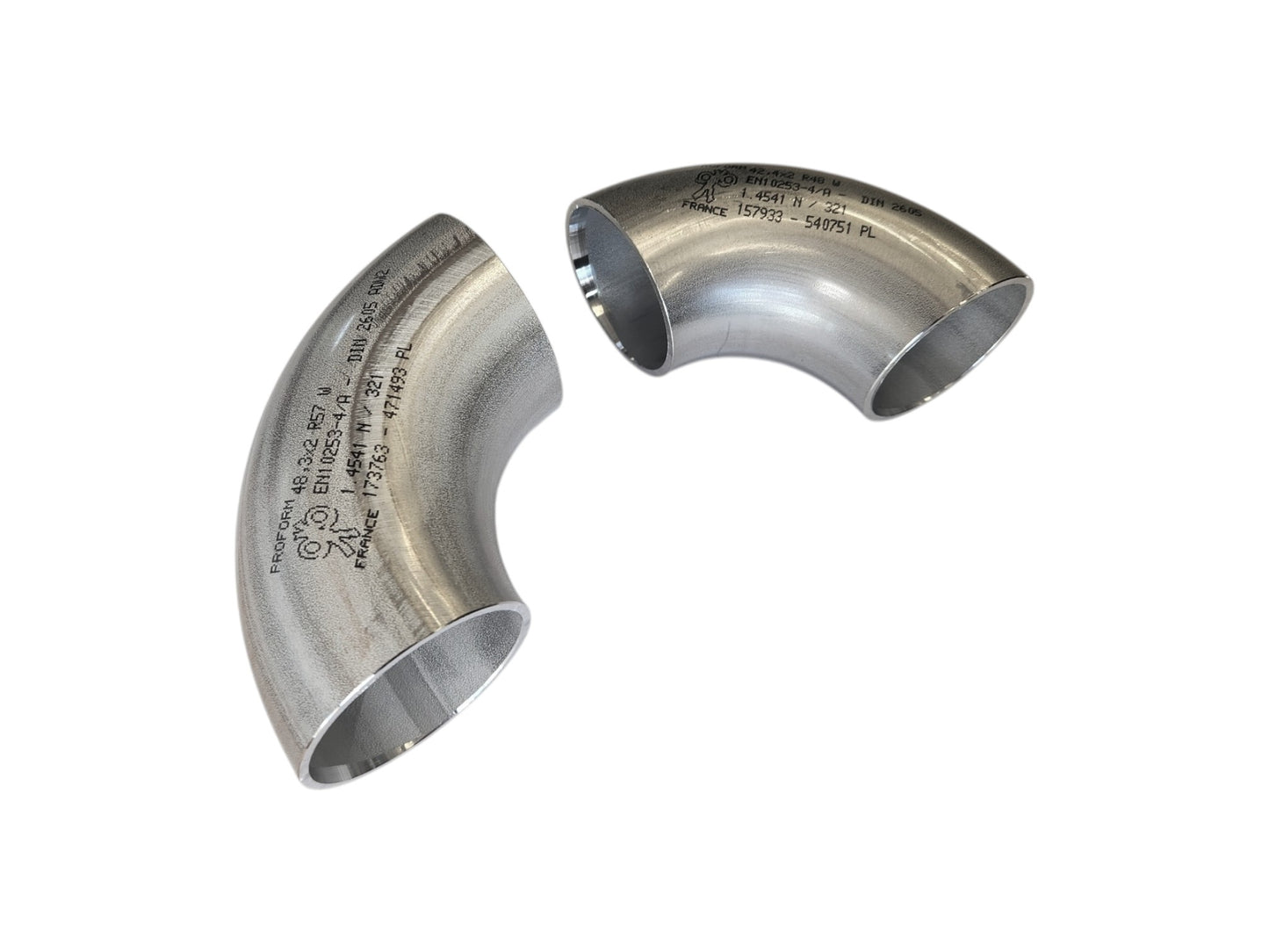 Käyrä 90° (42,4mm) RST AISI 321