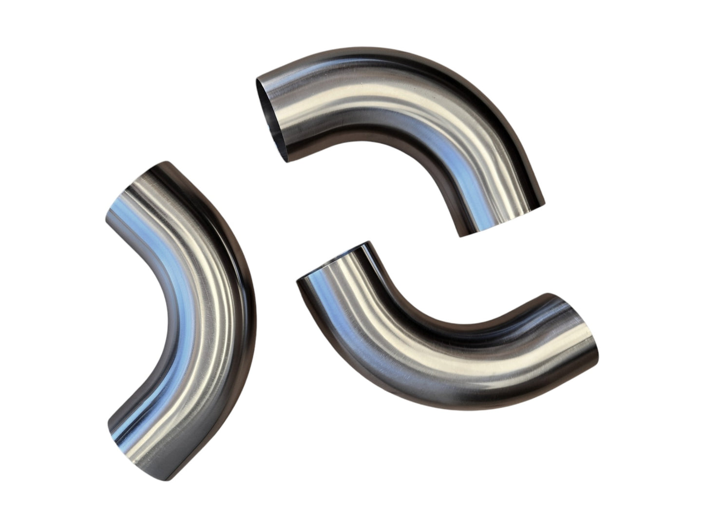 Käyrä 90° 3'' (76,1mm) RST AISI 316L Pitkä