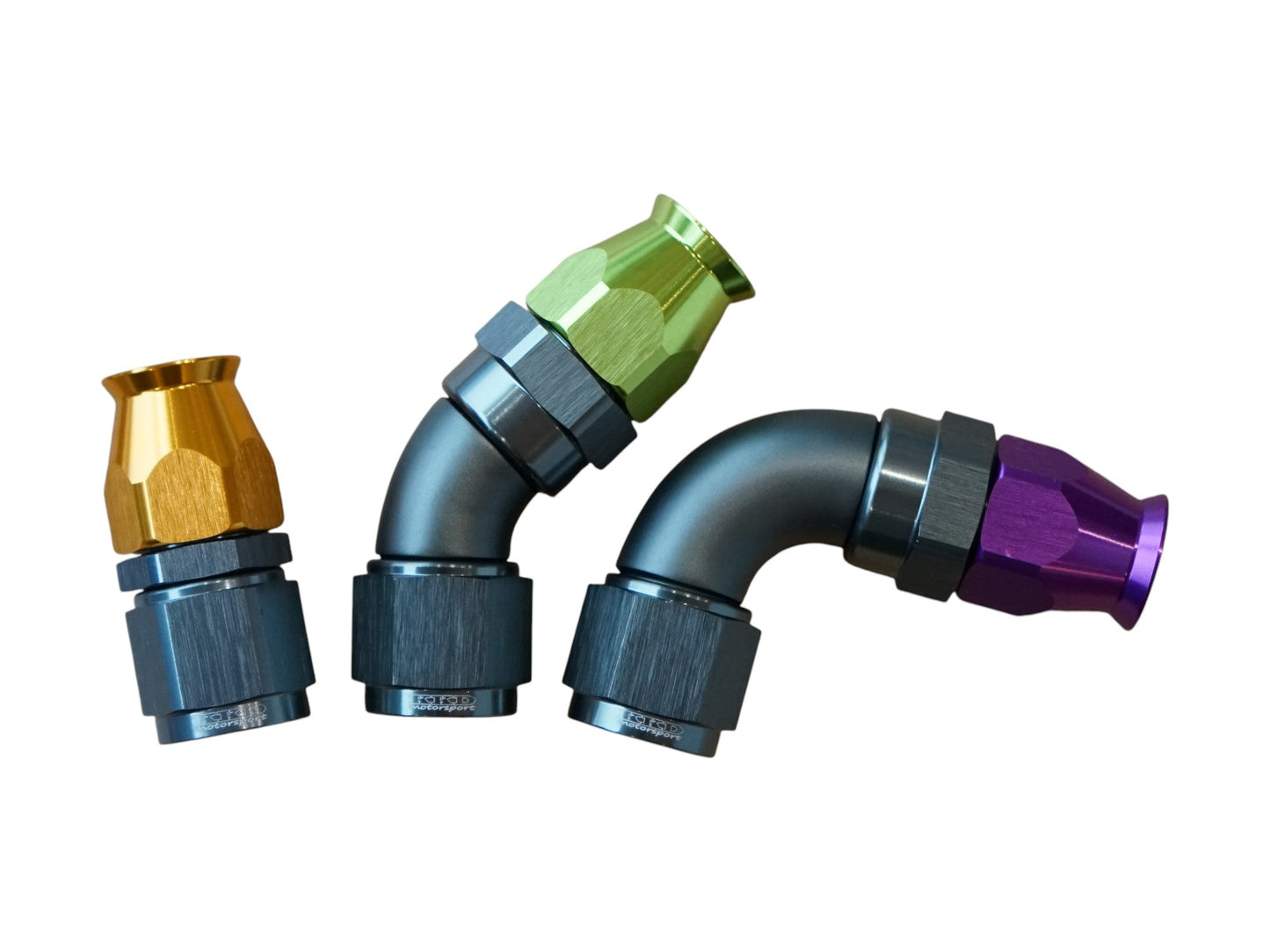 AN8 Kiristysmutteri (PTFE teflon liittimeen) - Purple