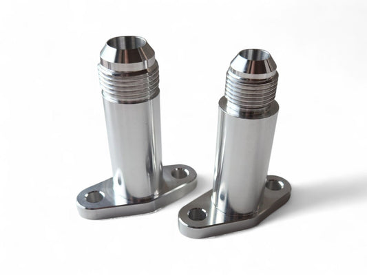 Öljynpaluu AN10 / (pulttijako 51mm) O-renkaalla Pitkä malli