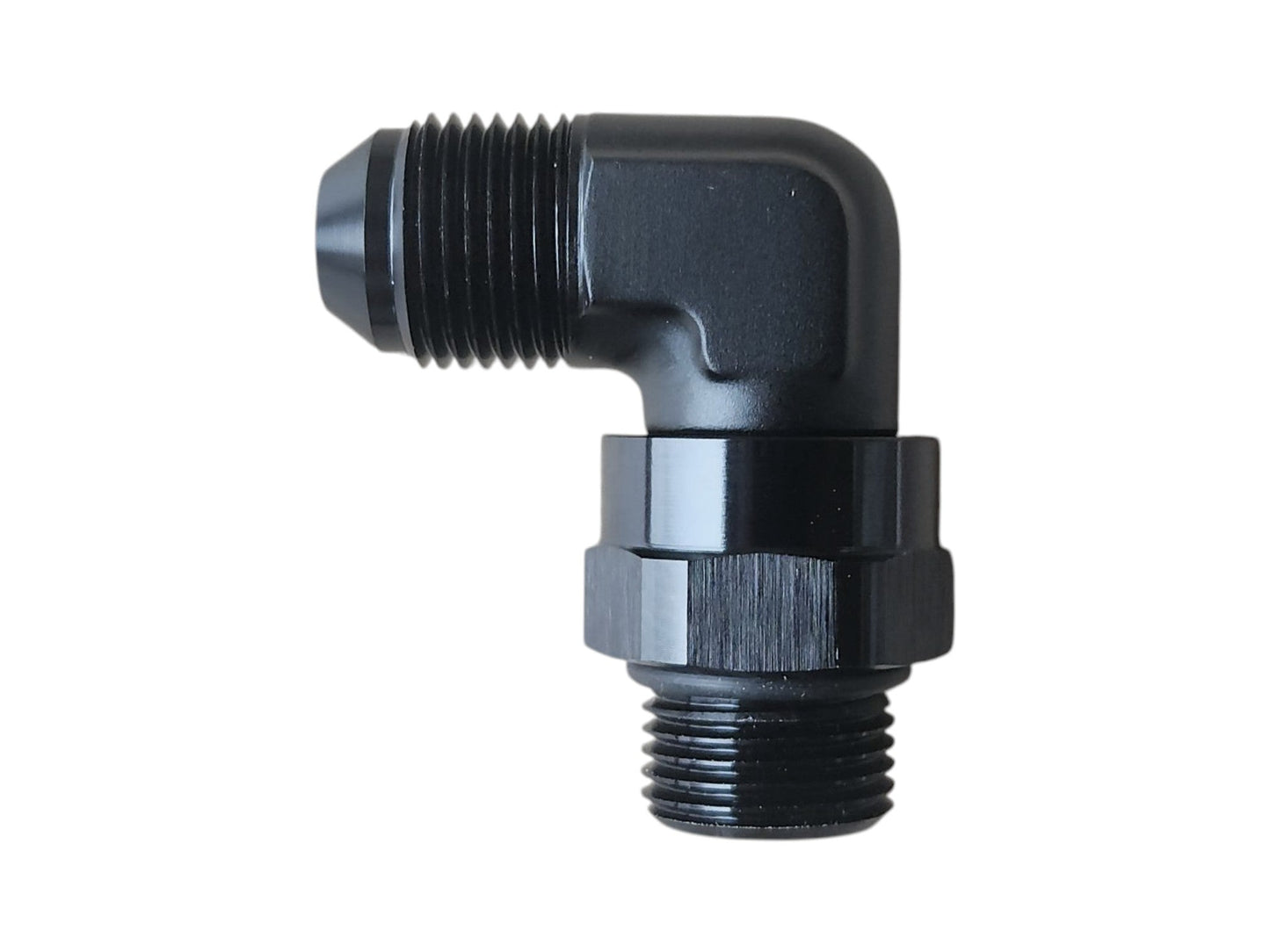 Lähtöliitin 90° AN / ORB (kääntyvä)