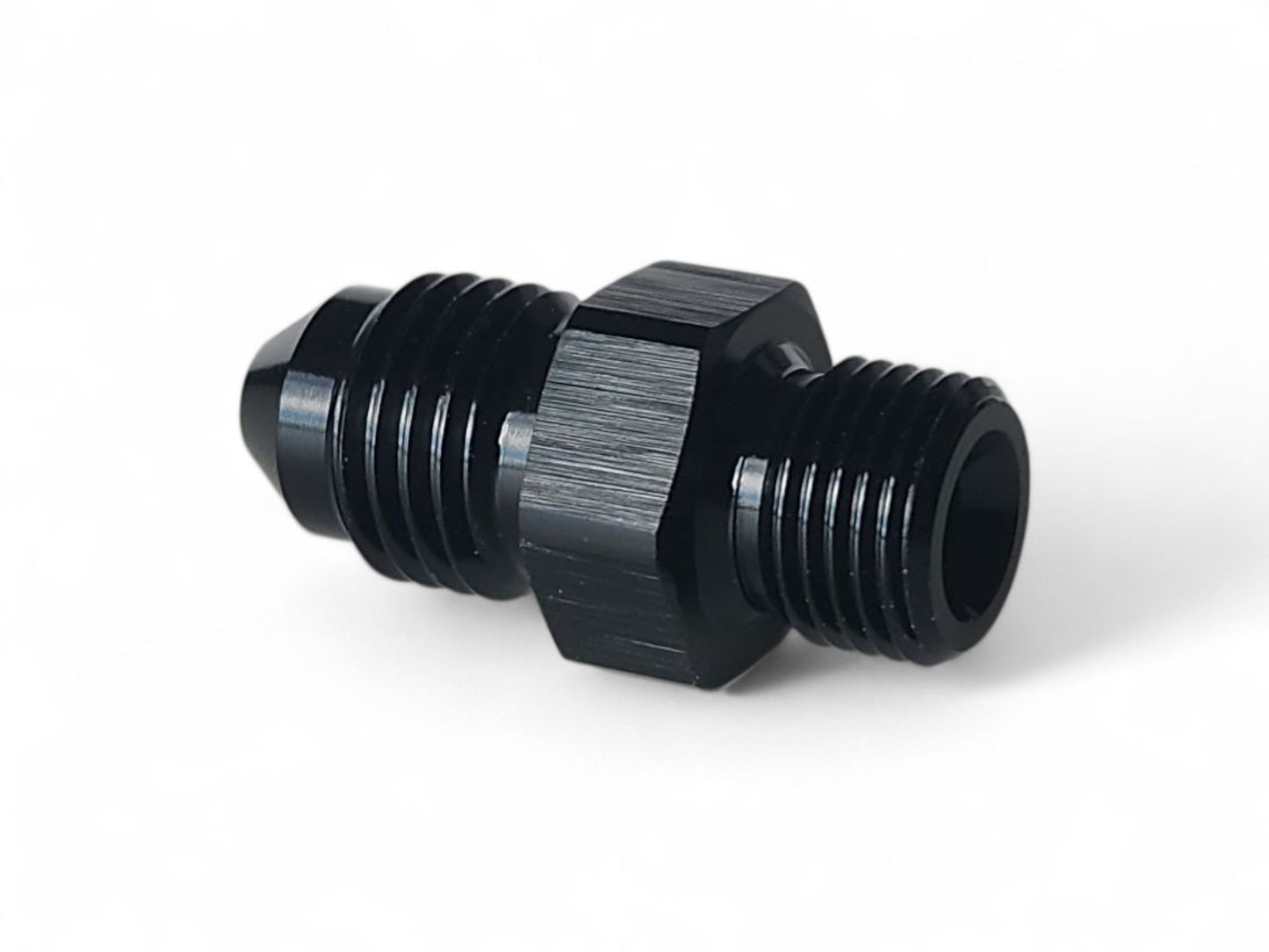 Lähtöliitin AN4 / Metrinen (Musta)