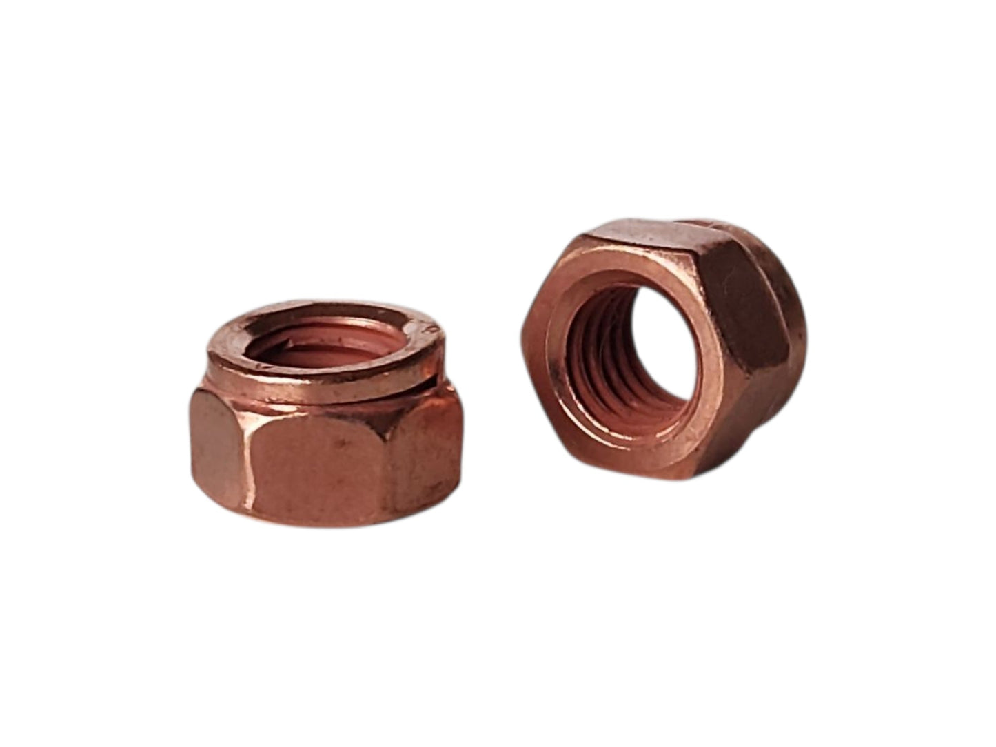 Lukkomutteri M8 (Kuparoitu)