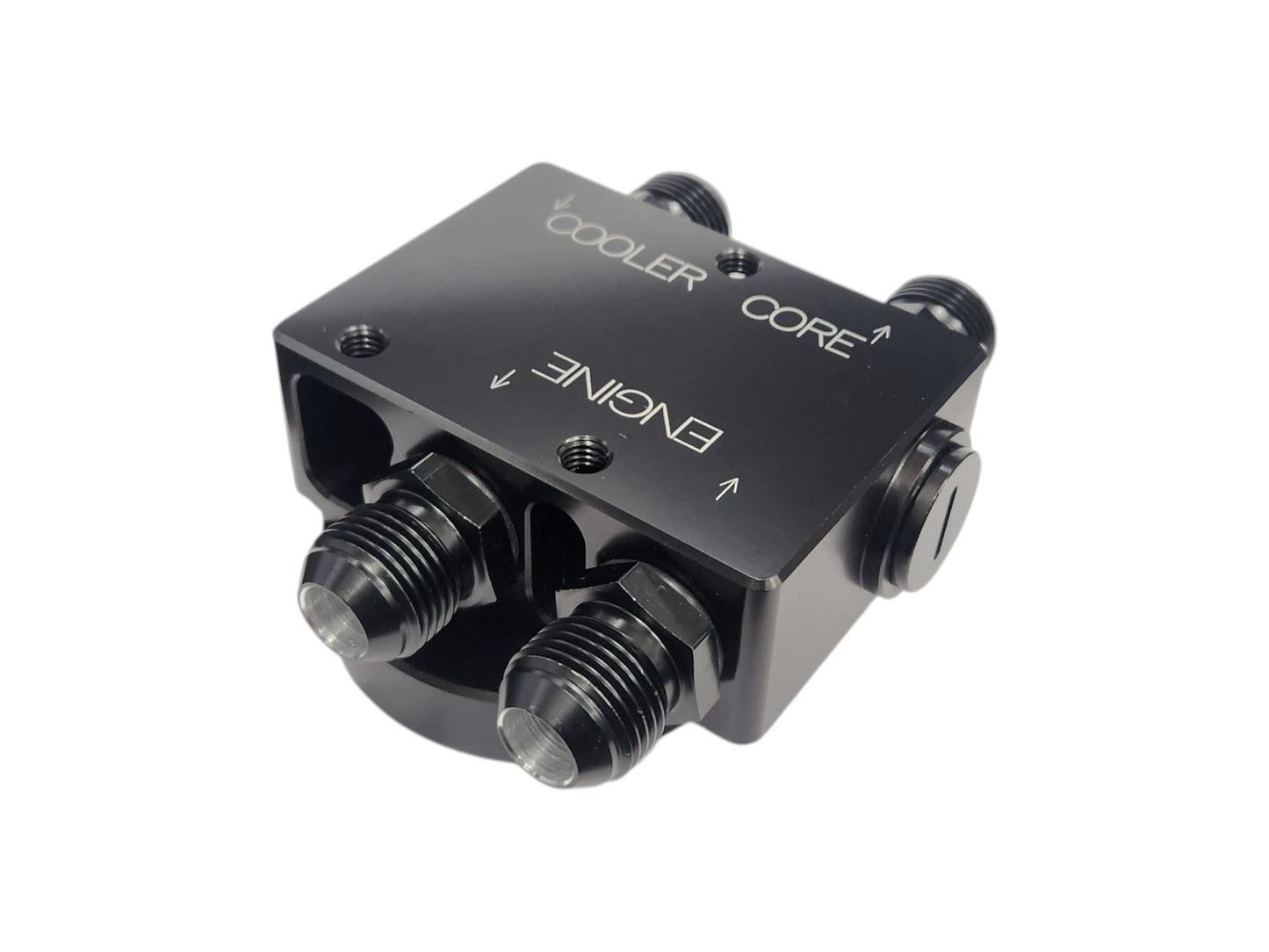 Öljynsuodatinjalka Termostaatilla AN10 (Musta)