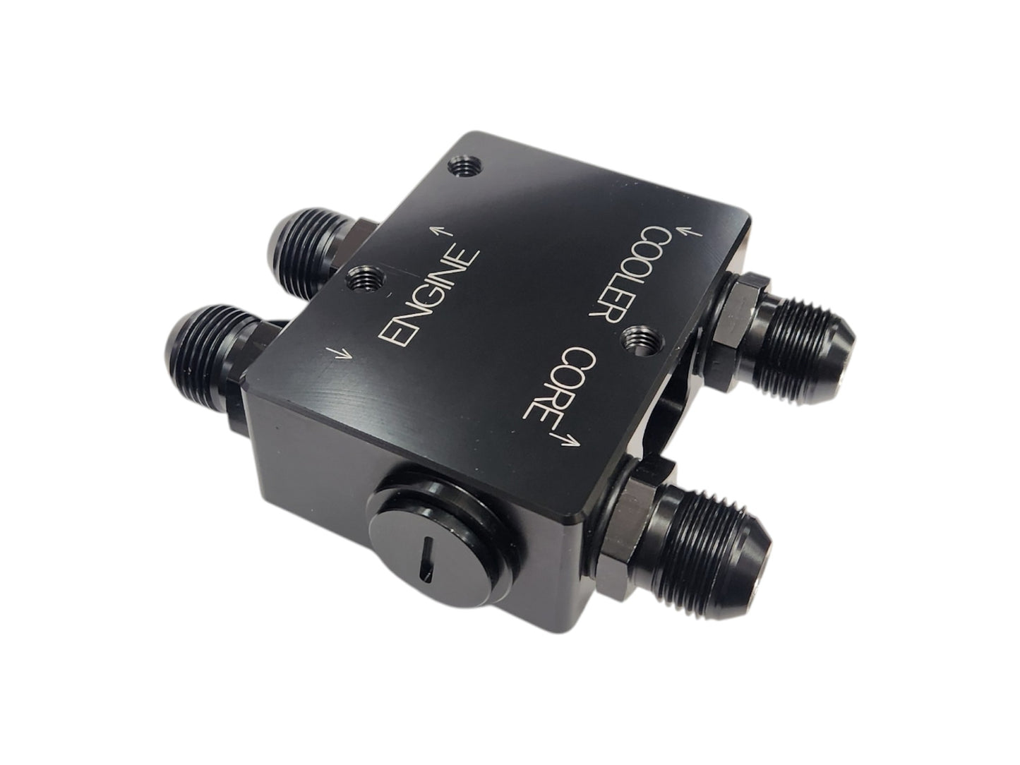 Öljynsuodatinjalka Termostaatilla AN10 (Musta)