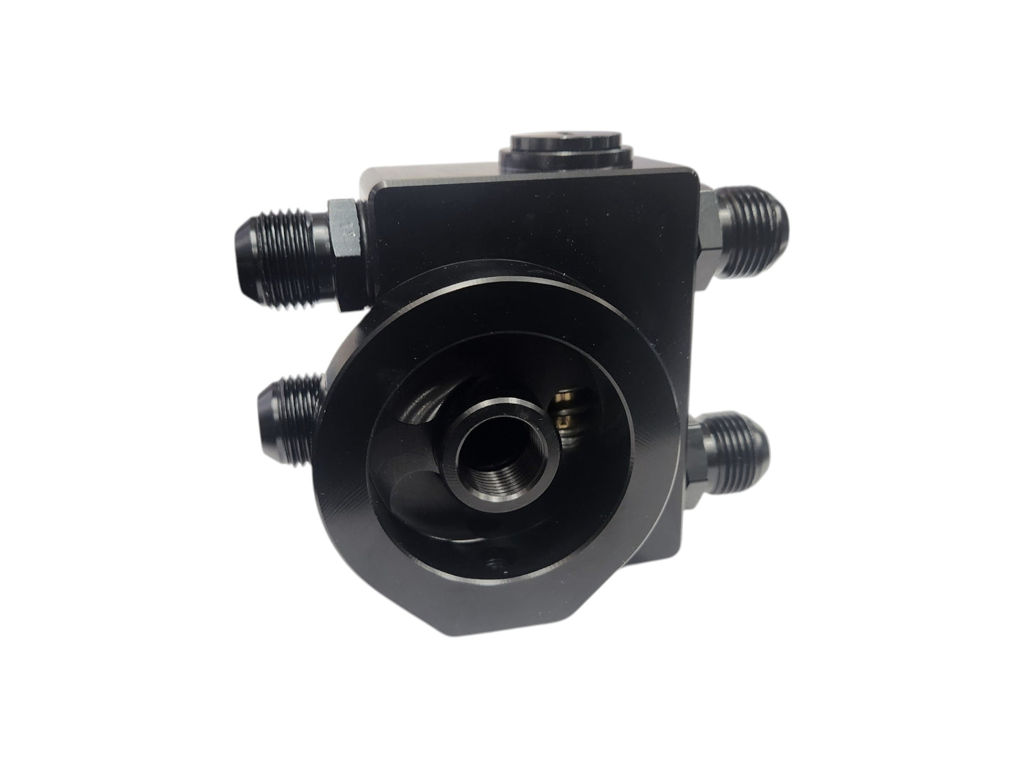 Öljynsuodatinjalka Termostaatilla AN10 (Musta)