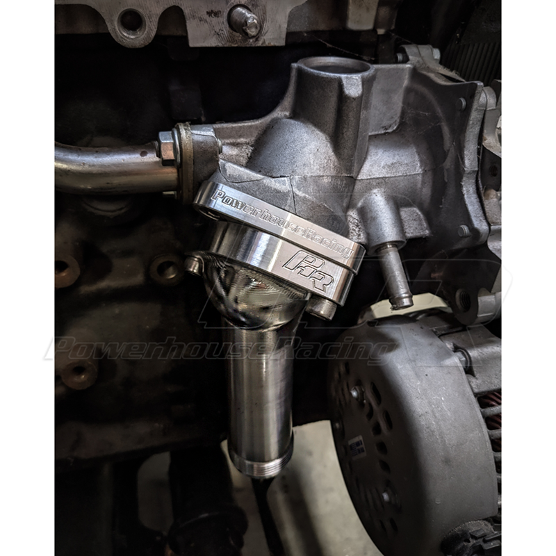 PHR Billet Lower Waterneck with -20AN Inlet for 2JZ-GTE