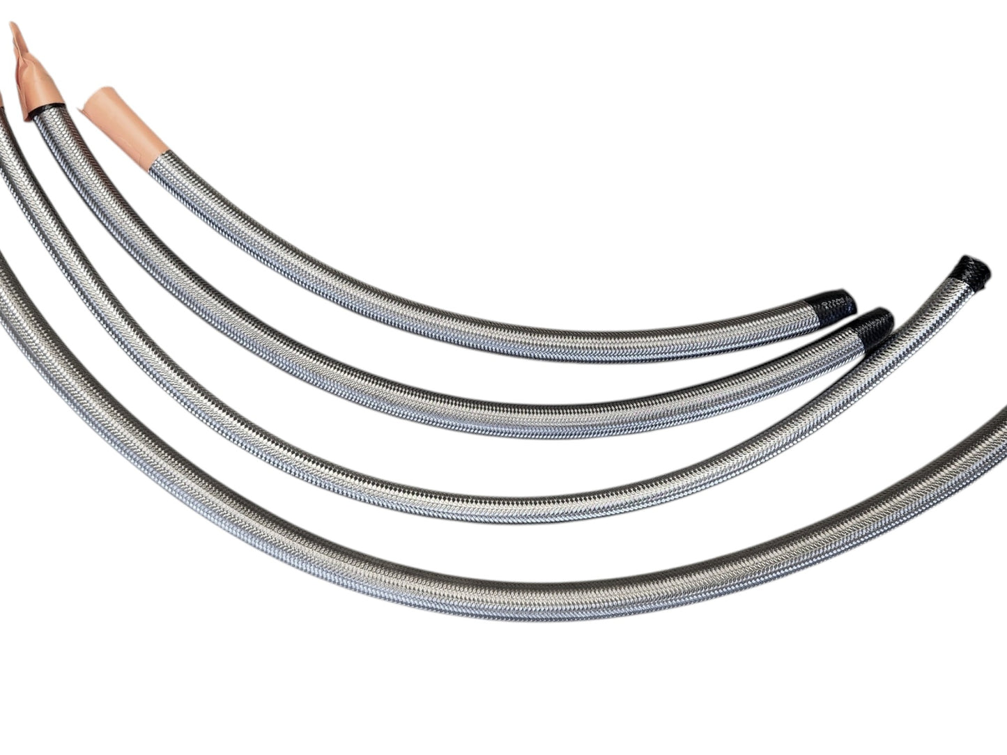 AN12 PTFE Teflon letku Teräspunoksella (pituus 55cm)