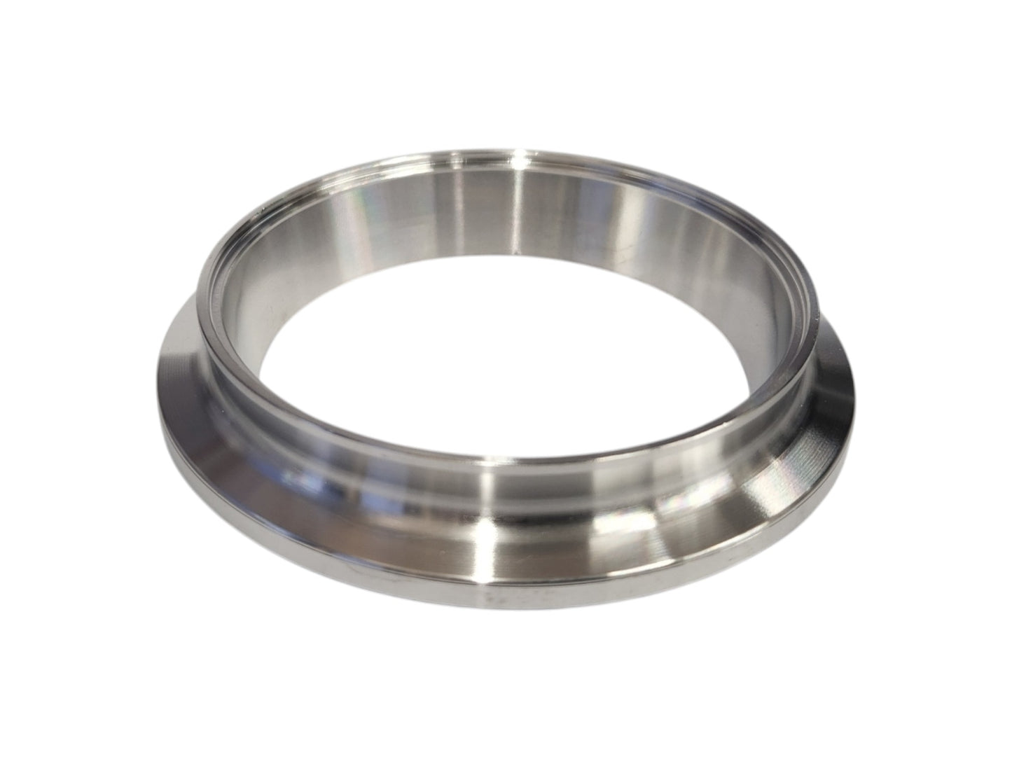 Precision T4 Sized V-Band Inlet Turbine Housing Flange 3" Tube SS