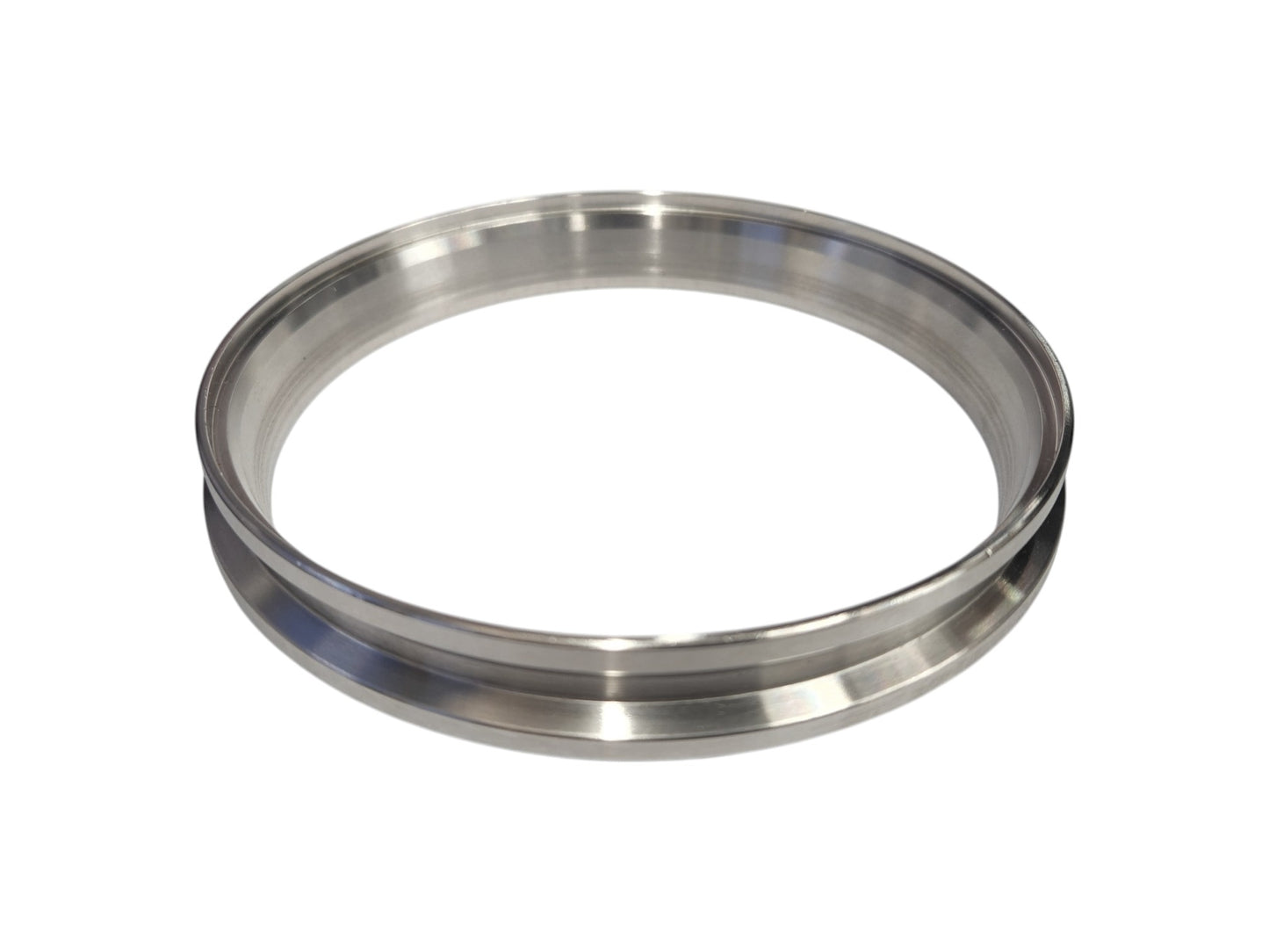 Precision Promod 1.15 A/R V-Band Turbine Housing Outlet Flange To 4.5" Tube SS