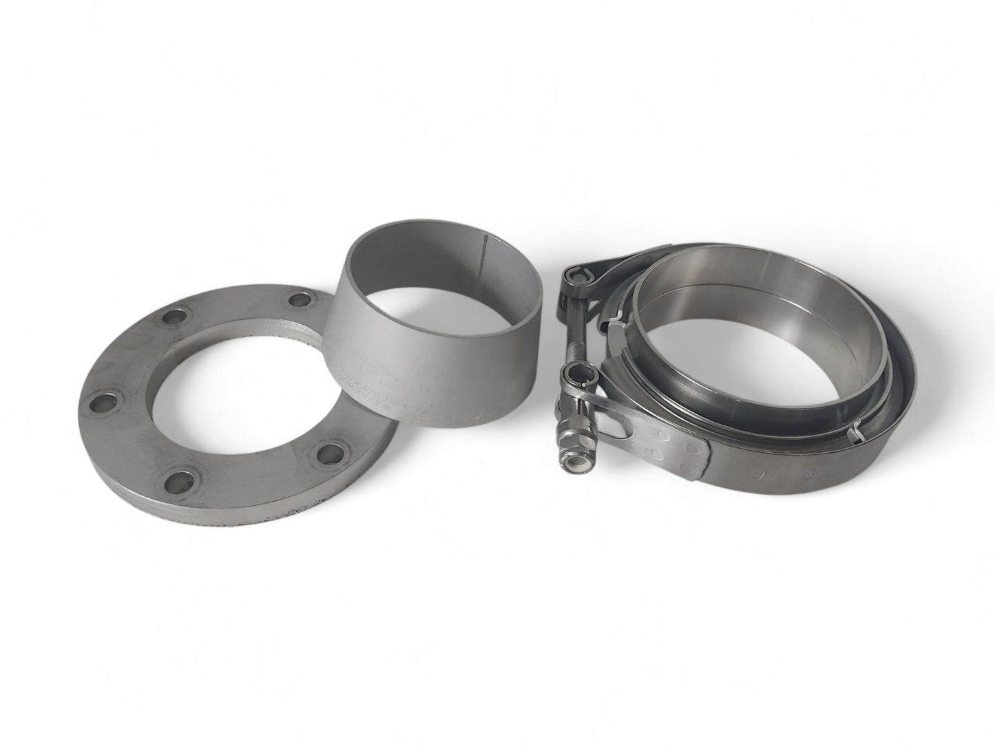 Downpipe lähtö 6-bolt - V-Band 3,5" Kit (Holset HX40)